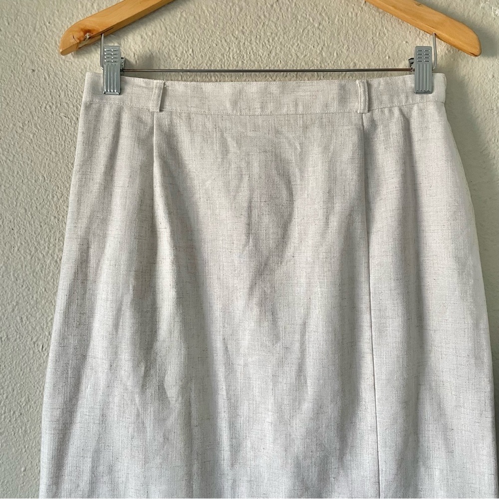 Vintage Jaclyn Smith Pencil Skirt Womens 10 29” Waist Long Career Lightweight - Picture 2 of 16